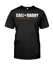 Gamer Dad Call of Daddy Shirt Parenting Ops Classic T-Shirt front