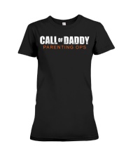 Gamer Dad Call of Daddy Shirt Parenting Ops Premium Fit Ladies Tee thumbnail