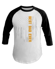 Vintage Best Dad Ever Shirt American Flag Tshirt Baseball Tee thumbnail