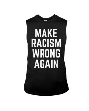 Make Racism Wrong Again Design for Demonstrations Sleeveless Tee thumbnail