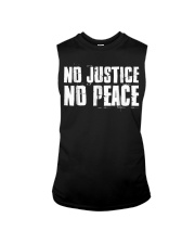 No Justice No Peace Black Lives Matter TShirt Sleeveless Tee thumbnail