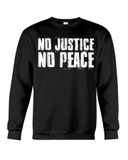 No Justice No Peace Black Lives Matter TShirt Crewneck Sweatshirt thumbnail