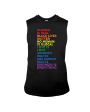 Distressed Science Is Real BLM LGBT Pride Sleeveless Tee thumbnail