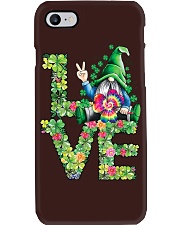 LOVE Gnomes Irish Shamrock Phone Case tile