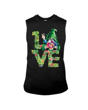 LOVE Gnomes Irish Shamrock Sleeveless Tee tile