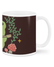 Kawaii Cute Frog Banjo Butterfly - Cottagecore Aesthetic Mugs tile