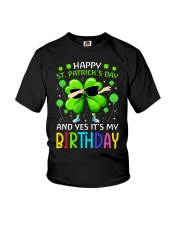 Birthday Born on St Patricks Day Youth T-Shirt tile