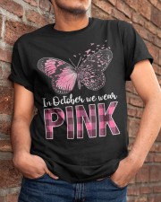Breast Cancer Awareness Butterfly Classic T-Shirt apparel-classic-tshirt-lifestyle-26