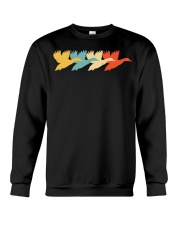 Retro Duck Bird Drake Lover Crewneck Sweatshirt tile