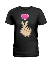K-Pop Hand Symbol Ladies T-Shirt tile