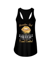 I'm November Girl Slay Lip Birthday Funny Ladies Flowy Tank tile