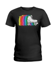 Roller Skate T-Shirt Skating Ladies T-Shirt tile
