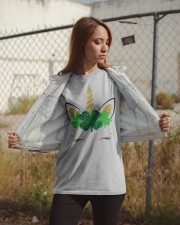 Unicorn Face St Patrick's Day Classic T-Shirt apparel-classic-tshirt-lifestyle-07