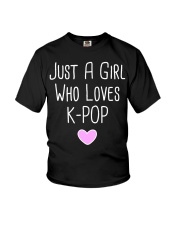 Just A Girl K-pop Youth T-Shirt tile