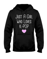 Just A Girl K-pop Hooded Sweatshirt tile