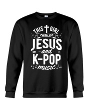 Korean K-Pop Girl Women Crewneck Sweatshirt tile
