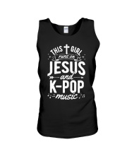 Korean K-Pop Girl Women Unisex Tank tile
