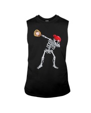 Dabbing Skeleton Baseball Sleeveless Tee tile
