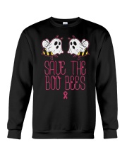 Save The Boobees Boo Bees Breast Cancer Crewneck Sweatshirt tile