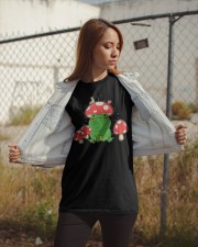 Frog with Mushroom Hat Snail Cottagecore Aesthetic Classic T-Shirt apparel-classic-tshirt-lifestyle-07
