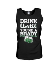 Drink Until You're a Brady Unisex Tank tile