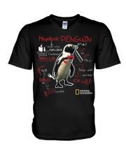 National Geographic Magellanic Penguin V-Neck T-Shirt tile