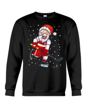 Santa Clause Christmas Ice Hockey Crewneck Sweatshirt tile