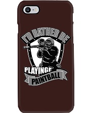 I'd Rather Be Playing Paintball Phone Case tile