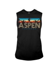 Skiing 44 Sleeveless Tee tile