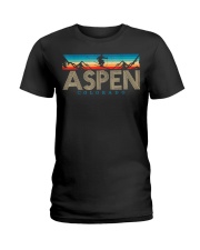 Skiing 44 Ladies T-Shirt tile