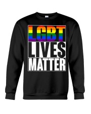 LGBTQ Lives Matter Crewneck Sweatshirt tile