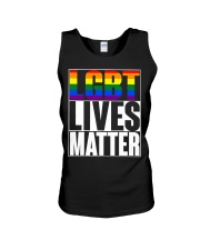 LGBTQ Lives Matter Unisex Tank tile