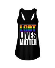 LGBTQ Lives Matter Ladies Flowy Tank tile