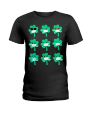 Gag Funny St Patricks Day Ladies T-Shirt tile