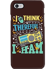 I Think Therefore I Ham Phone Case tile