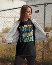 I Think Therefore I Ham Classic T-Shirt apparel-classic-tshirt-lifestyle-07
