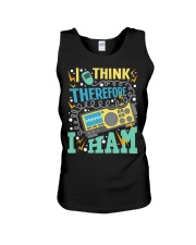 I Think Therefore I Ham Unisex Tank tile