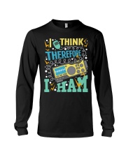 I Think Therefore I Ham Long Sleeve Tee tile