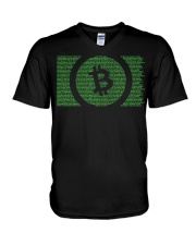 Bitcoin Cash Satoshi V-Neck T-Shirt tile