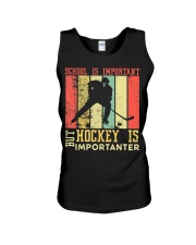 School Is Important But Unisex Tank tile