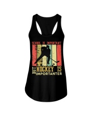 School Is Important But Ladies Flowy Tank tile