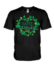Happy St. Patrick's Day V-Neck T-Shirt tile