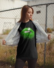 Green Lips Biting Sexy Irish Classic T-Shirt apparel-classic-tshirt-lifestyle-07