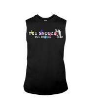 Funny Paintball You Snooze You Bruise Sleeveless Tee tile