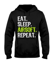 Eat Sleep Airsoft Repeat Hooded Sweatshirt tile