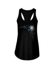 Computer Circuit Ladies Flowy Tank tile