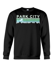 Retro Park City Utah Distressed Skiing T-Shirt Crewneck Sweatshirt tile