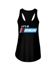 Lets Go Brandon Conservative US Flag Ladies Flowy Tank tile