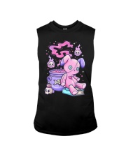 Cute Creepy Witchy Bear Sleeveless Tee tile