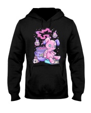 Cute Creepy Witchy Bear Hooded Sweatshirt tile